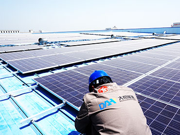 1.28MW Factory Rooftop System In China