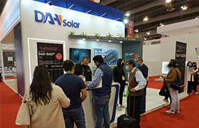 DAH Solar's global patented product Full-Screen PV modules landed at 2021 Solar Power Mexico