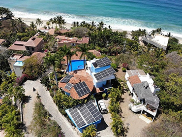 Mexico 21.4KW 51 Pieces 400W momo PV Module On-Grid Solar Home System 