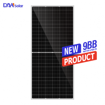 DAH Mono 9BB 460W 455W 450W Half Cell Solar Panel 
