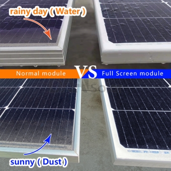 DHT-M60X10/FS 450~470W 1/3 cut Low current High Efficiency Solar Panels 