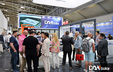 DAH Solar's latest differentiated pv products make a stunning entrance at Intersolar Europe 2023