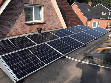 the Netherlands 5KW Rooftop Home System Solar Project——DAH Mono PV Module