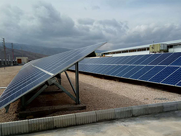 1MW  Ground Solar Power system in Iran